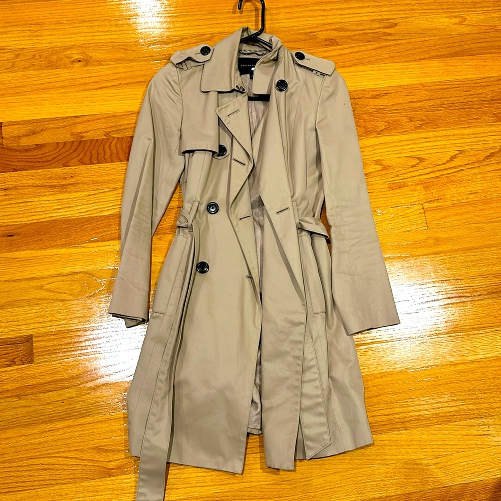Banana republic classic trench coat tan